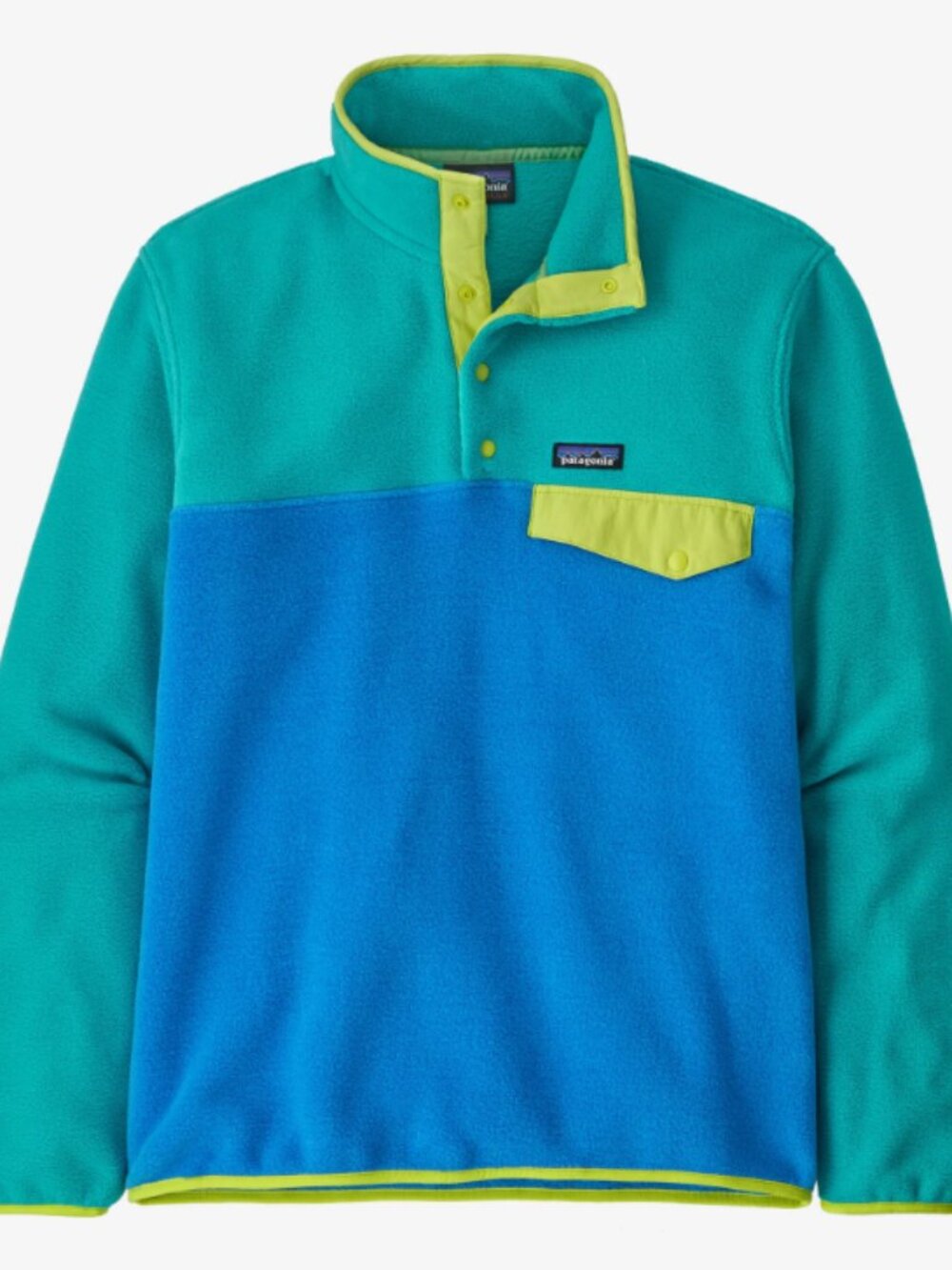Patagonia Men's Lightweight Synchilla® Snap-T® Fleece Pullover - Vessel Blue
